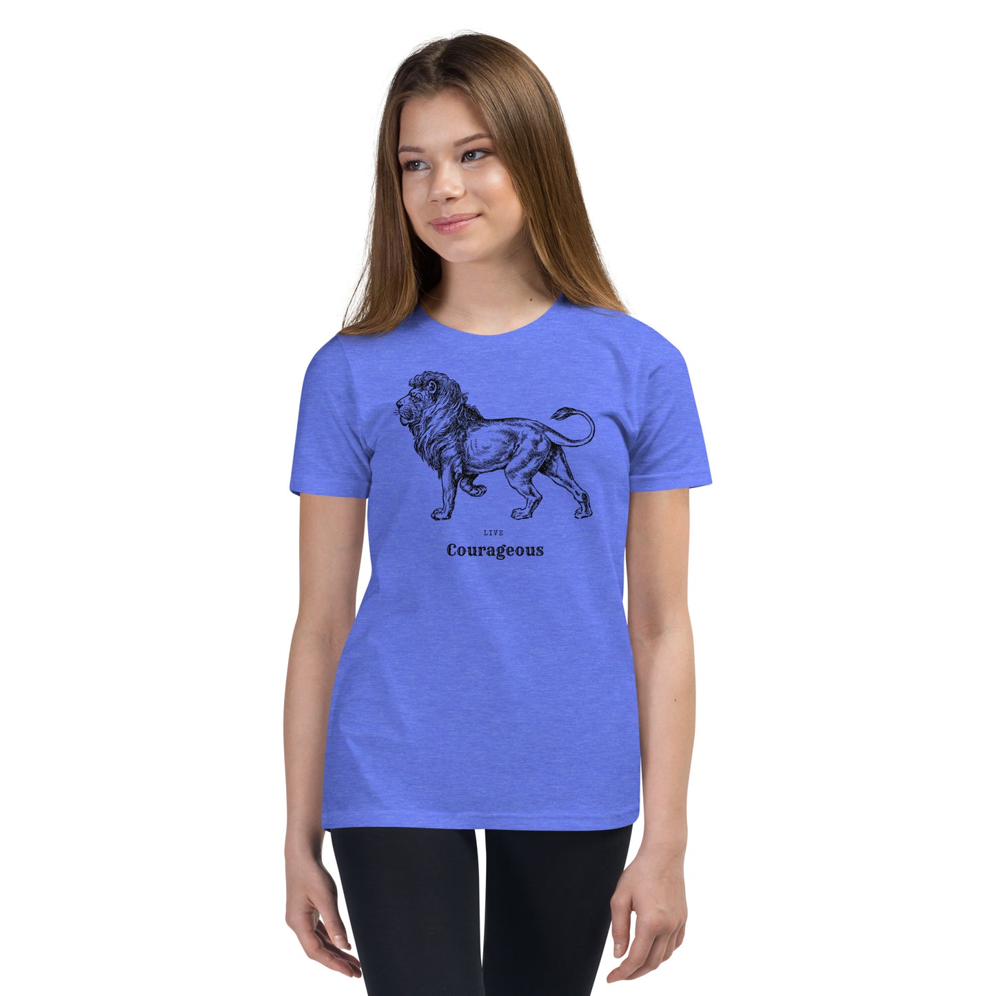 Live Courageously- Youth t-shirt