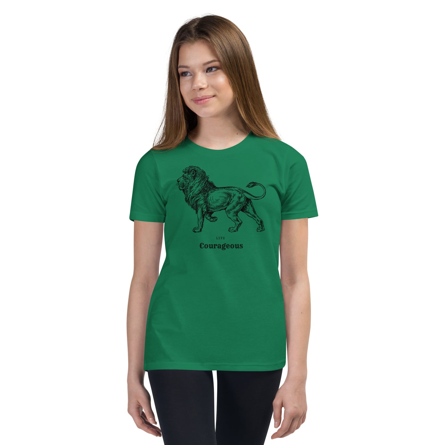Live Courageously- Youth t-shirt