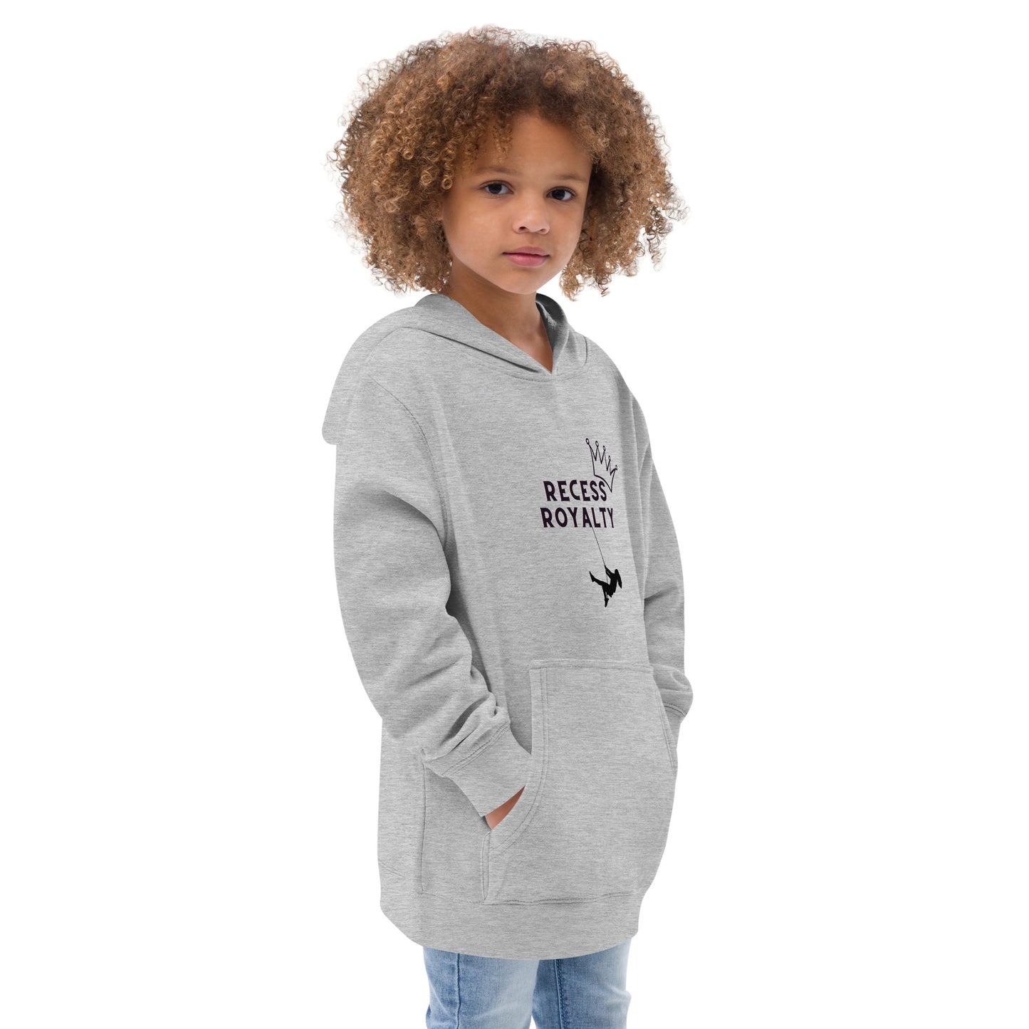 Recess Royalty- Girls Fleece Hoodie