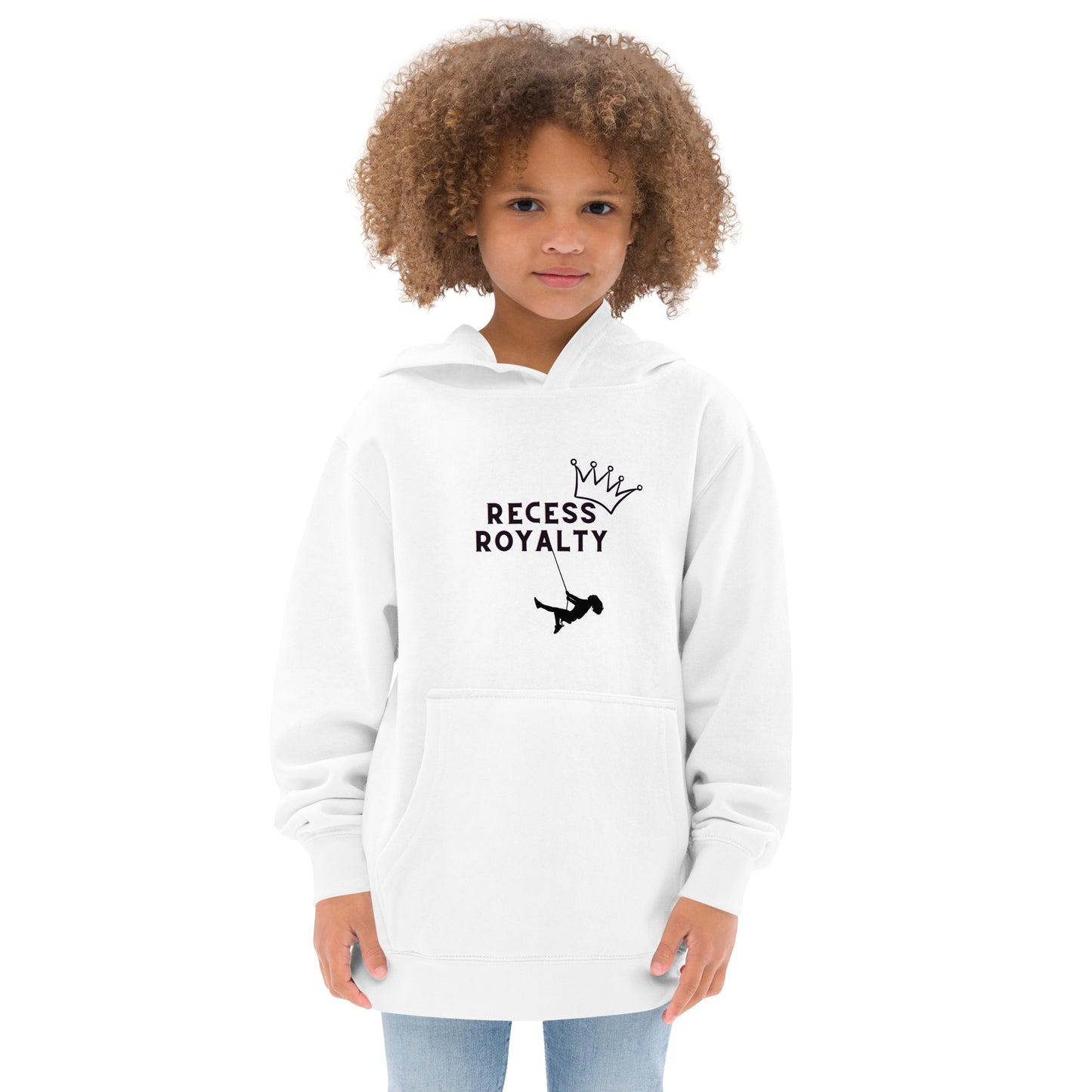 Recess Royalty- Girls Fleece Hoodie