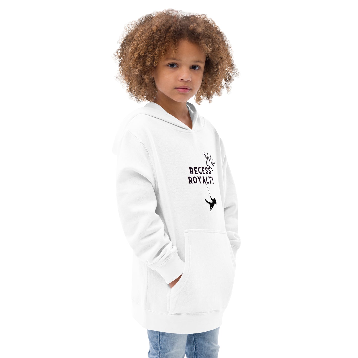 Recess Royalty- Girls Fleece Hoodie