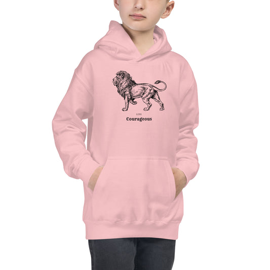 Live Courageously- Kids Hoodie