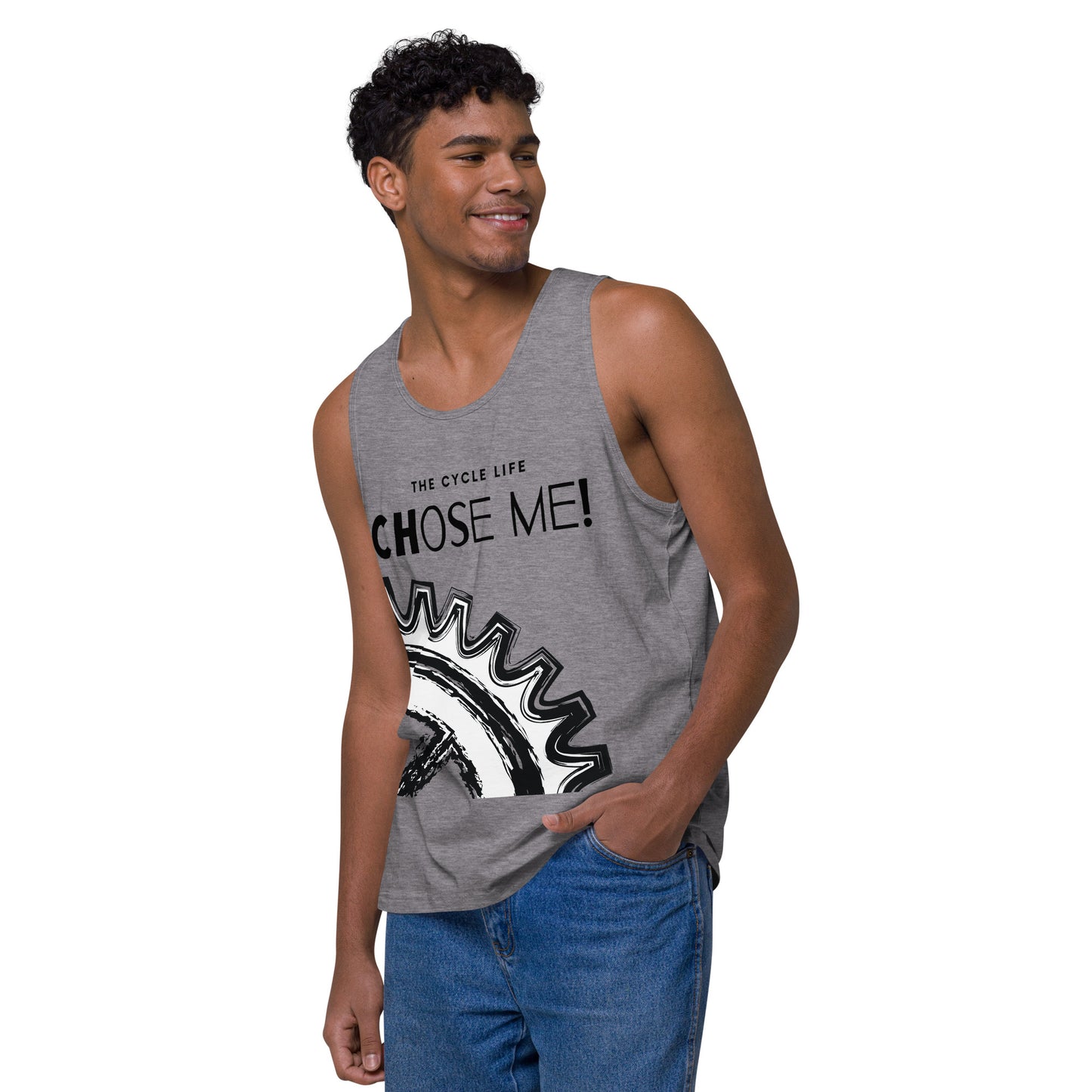 Cycle Life chose me - Men’s tank top