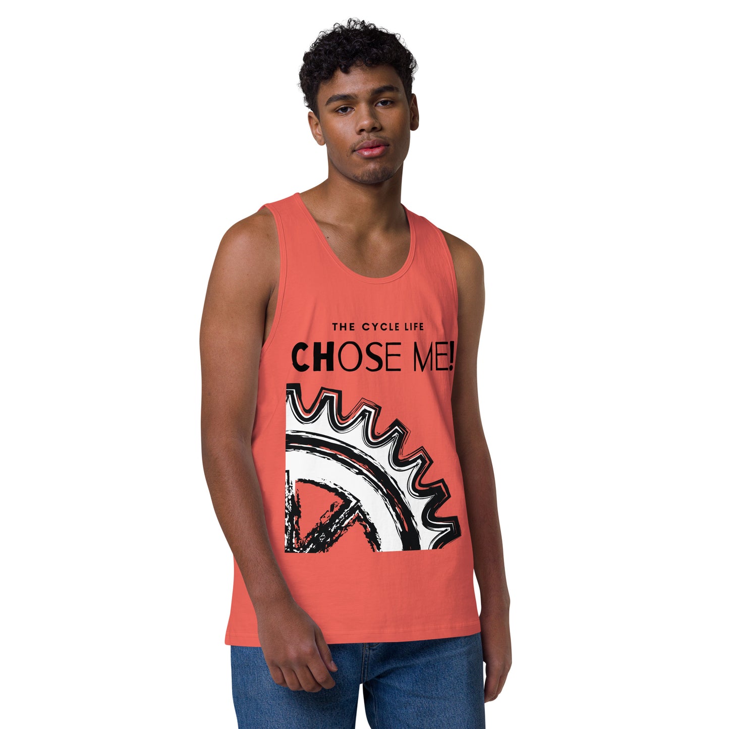 Cycle Life chose me - Men’s tank top