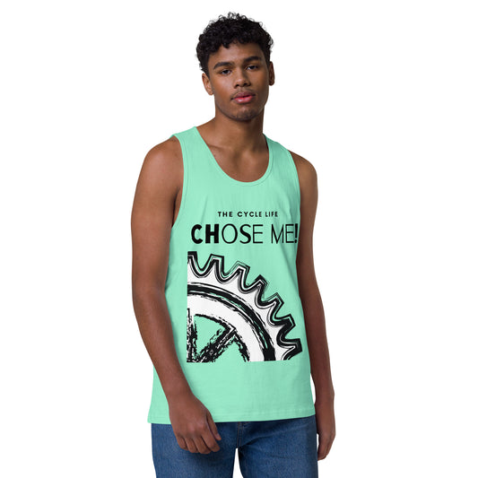 Cycle Life chose me - Men’s tank top