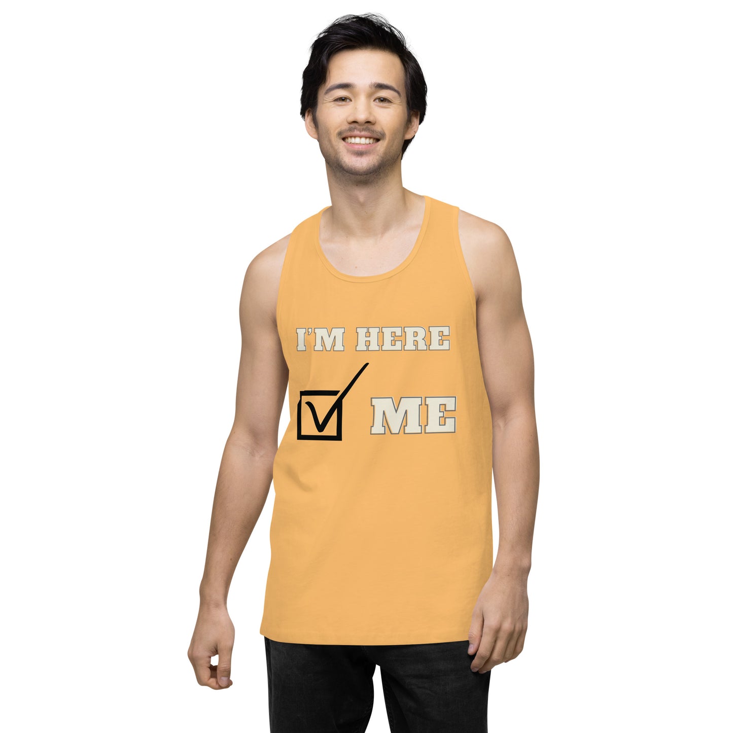 I'm here- Men's Tank