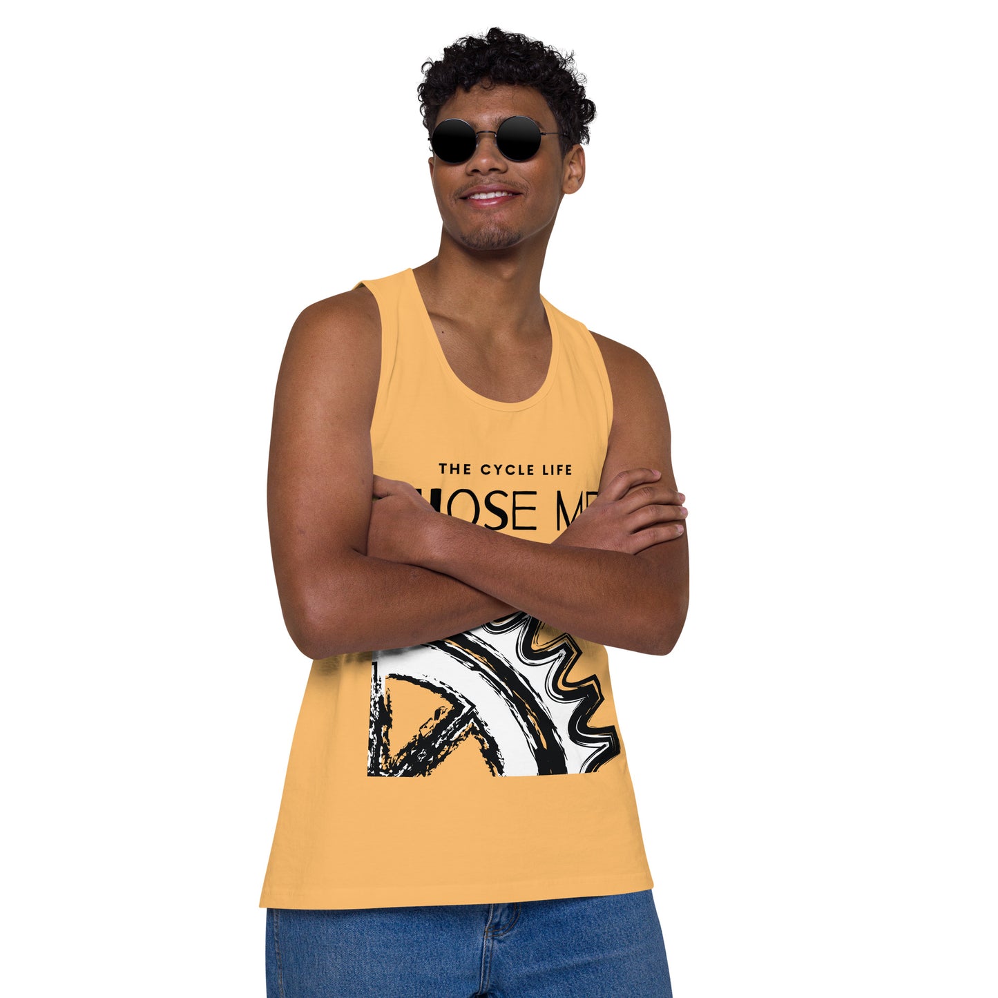 Cycle Life chose me - Men’s tank top