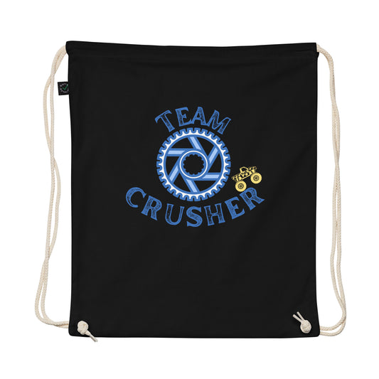 Team Crusher- Organic cotton drawstring bag