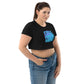 Cycle and Be Happy- Organic Crop Top