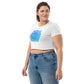 Cycle and Be Happy- Organic Crop Top