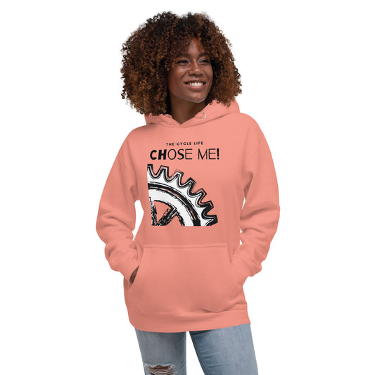 Cycle Life chose me- Unisex Hoodie