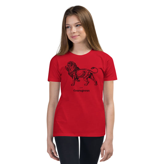 Live Courageously- Youth t-shirt