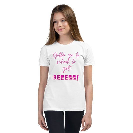 Get Recess- Youth t-shirt